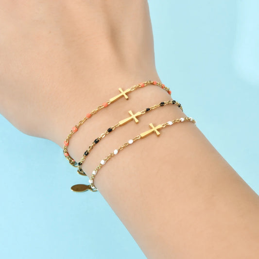 Pulseiras Cruz