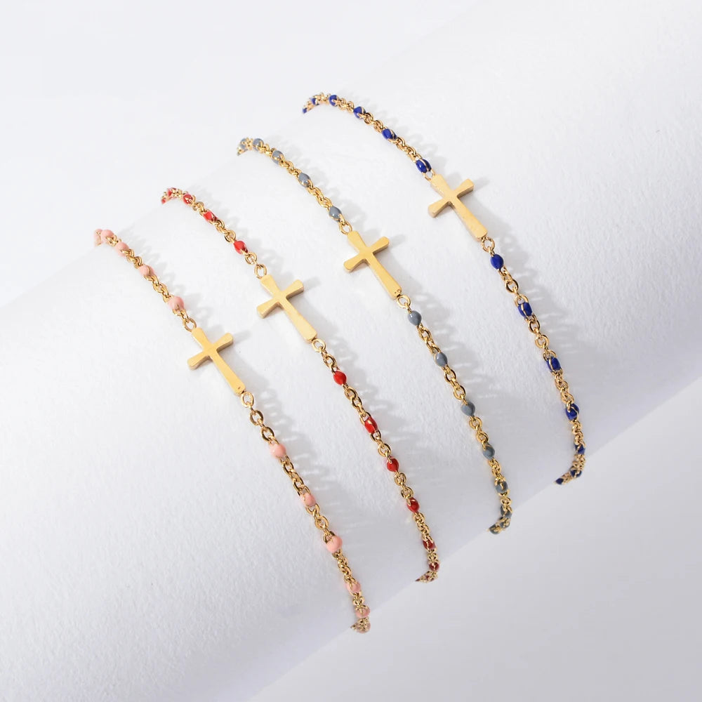 Pulseiras Cruz